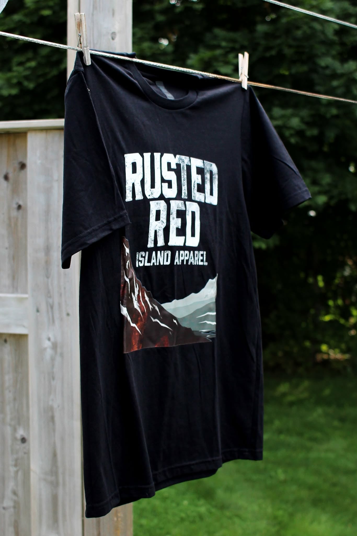 Rusted Red Cliff Tee